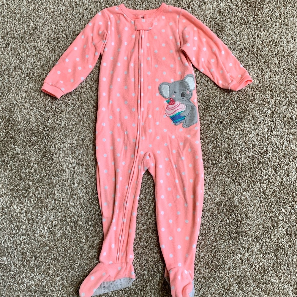 Carters fleece footed sleeper